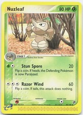 Nuzleaf Uncommon EX Sandstorm SS Grass 49/100 2003 NM on eBay