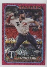2024 Topps Chrome Magenta Speckle Refractor /350 Jonathan Ornelas #74 0n64
