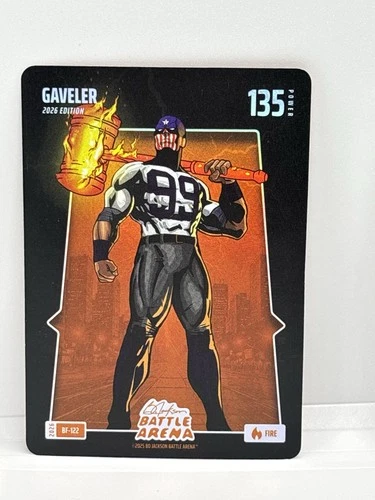 2026 Gaveler Aaron Judge Bo Jackson Battle Arena Battlefoil Fire #BF-122
