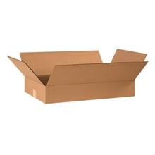 25-24 x 14 x 4" Flat Corrugated Boxes