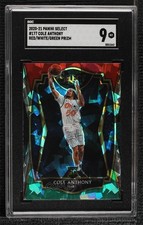2020 Select Red White Green Cracked Ice Prizm Cole Anthony #177 SGC 9 MINT 03i7