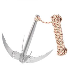Lagnlnaoy Outdoors Grappling Hook Lake Weed Cutter Black, Green, Tan, Orange