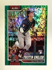 2026 Topps Series 1 TRISTIN ENGLISH Green Holo Foil /99 ROOKIE