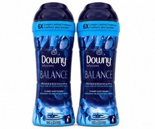Downy Infusions In-Wash Laundry Scent Booster Beads, BALANCE, 7.8 oz Pack Of Two