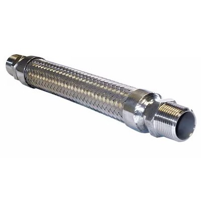 Hose Master Gm200shm120 2'' Dia X 12'' L 321 Ss Flexible Metal Hose