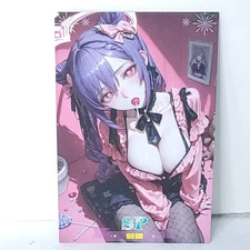 Ai Hoshino Waifu Card Anime Lollipop Girl Matchmaker Wall Art Oversized Board A5