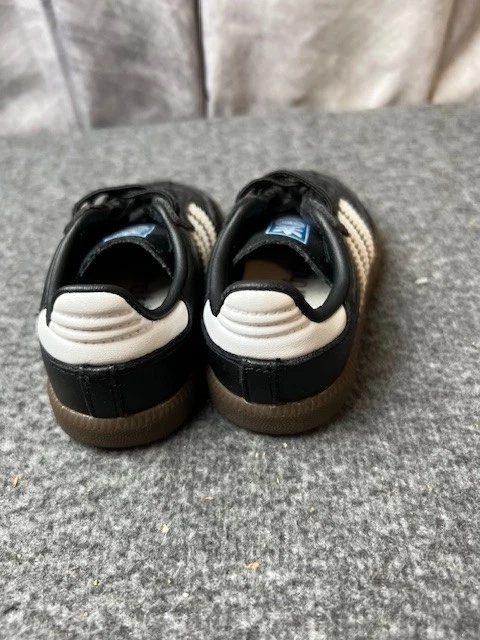 Adidas Samba OG Shoes Kids 6 Classic Black Gum Soccer Low Turf Indoor Sneaker - Image 4 of 4