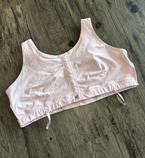 2XL Masthead Pink Surgical Bra Ultra Soft Fabric Adjustable