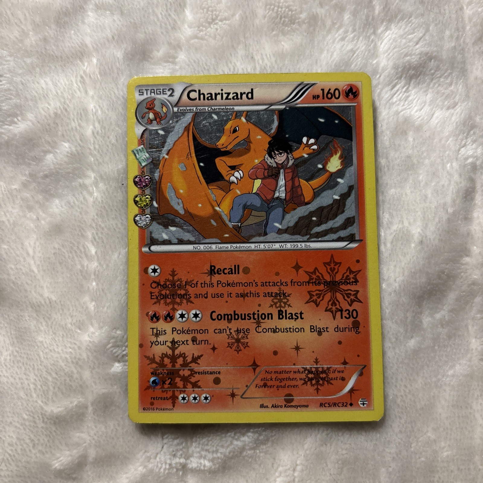 Pokémon Charizard RC5/RC32 Generations Radiant Collection Holo Stage 2 160HP Ra…