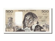 [#100289] Banknote, France, 500 Francs, 500 F 1968-1993   Pascal  , 1981, 1981-0