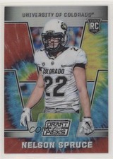 2016 Panini Prizm Collegiate Draft Picks Tie-Dye 40/49 Nelson Spruce #135 01ks