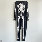 Tipsy Elves Skeleton Bodysuit Mens XL Halloween Costume Black One Piece New