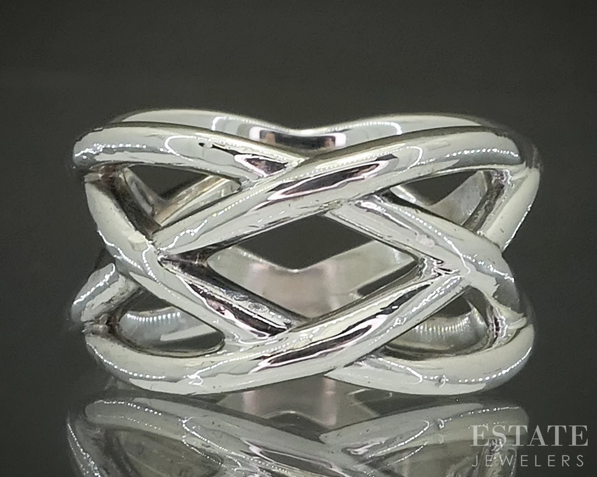 tiffany knot ring products for sale | eBay