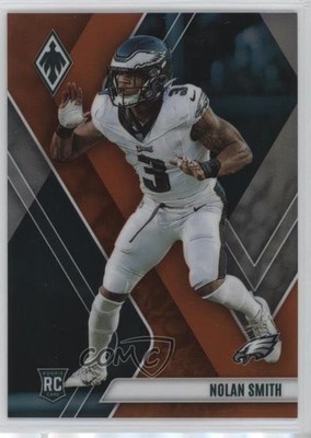 2023 Panini Phoenix Rookies Orange 21/99 Nolan Smith #155 Rookie RC 1dl6
