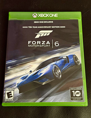 Microsoft Studios Forza Motorsport 6 10 Year Anniversary Xbox One E 2015 NTSC