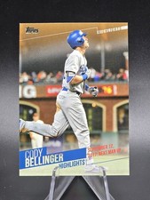 2018 Topps Cody Bellinger Highlights Target Gold 20/50 Cody Bellinger #CB-21