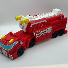 Transformers Rescue Bots Hook & Ladder Heatwave Fire Truck Playskool Toy B3