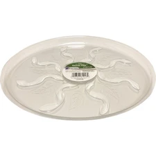 Gardener's Blue Ribbon Saucer Plus 16 In. Clear Plastic Flower Pot Saucer SP16