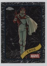 2025 Topps Chrome Marvel Comics Spider Web Refractor /399 Eros #3 01sv