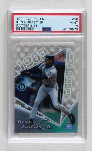 1999 Topps Tek Pattern 11 Ken Griffey Jr #5 PSA 9 MINT HOF