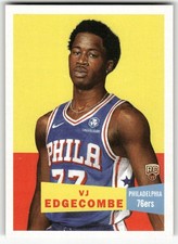 2025-26 Topps Living #17 VJ Edgecombe Background Variation Rookie RC