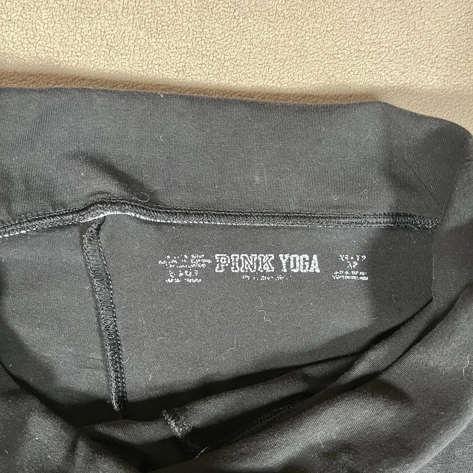 Y2K 水钻打底裤 粉色 Victoria’s Secret 低腰喇叭 尺寸:XS/S — 第 2/4 张图片