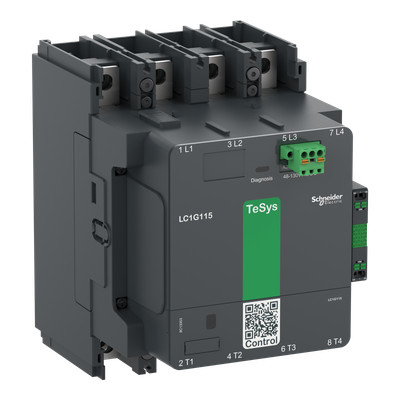 Schneider Electric LC1G2254KUEN TeSysG225 4P Std 100-250V ACDC