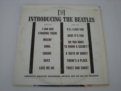 Introducing The Beatles lp Vee-Jay VJLP-1062 Stereo USA Near-Mint