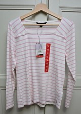Image of Ladies Crew Clothing Breton Stripe Top - BNWT - 3 sizes & 3 Colours
