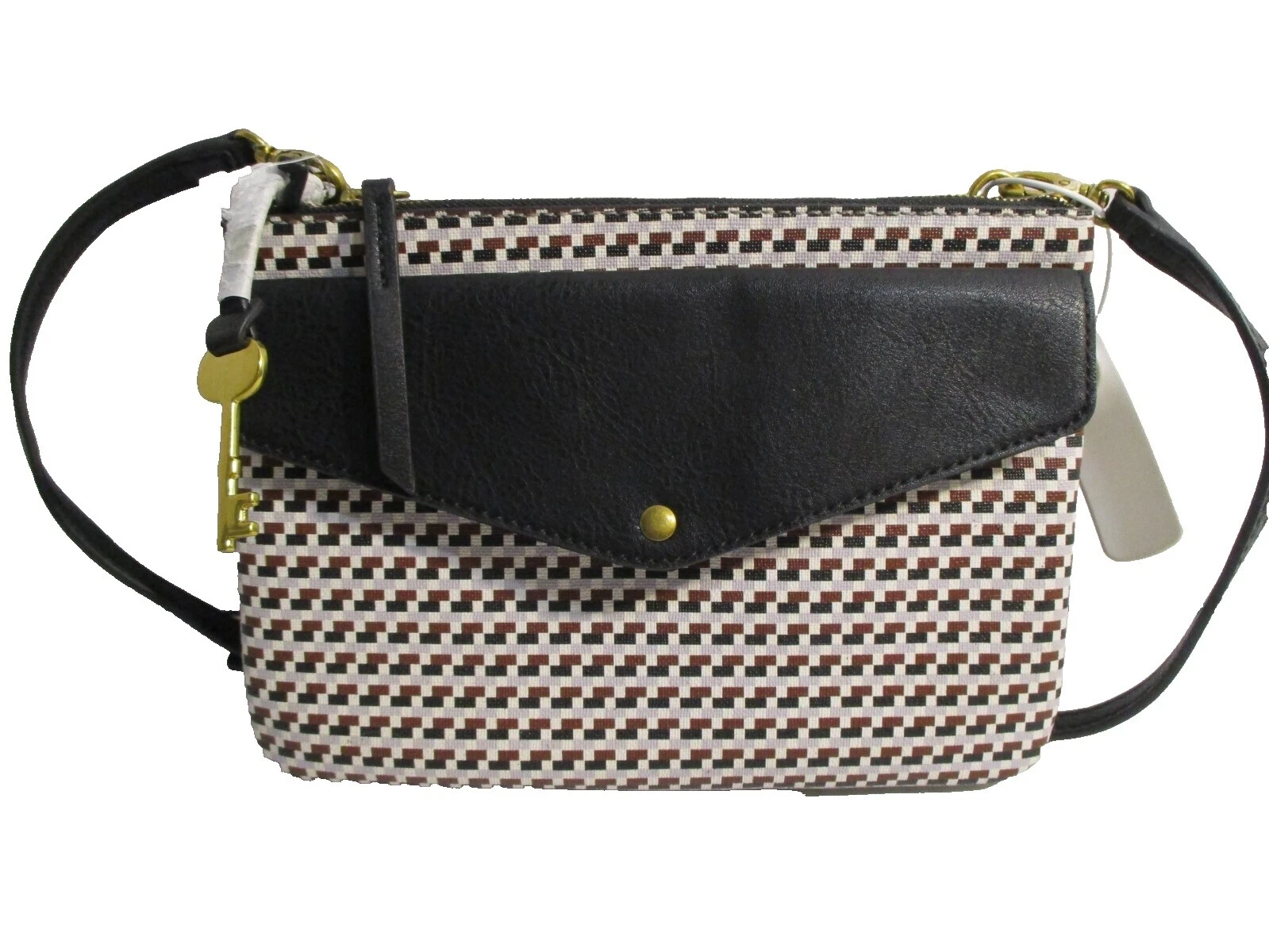 Bolsos y carteras Bandolera Fossil a Cuadros para Mujeres