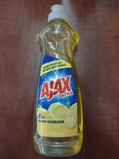 AJAX Super Degreaser Lemon Scented Dish Soap 14 FL OZ.