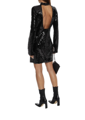 helmut lang sequin dress Helmut Lang Sequins Dress in Black