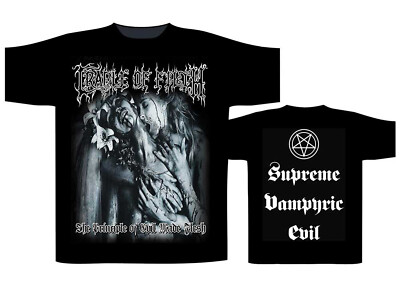 Cradle Of Filth - Supreme Vampiric Evil - Black t-shirt | eBay