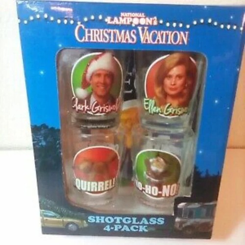 National Lampoon s Christmas Vacation Set Of 4 Glass 1 5 Oz Shot national-lampoon-s-christmas-vacation-set-of-4-glass-1-5-oz-shot