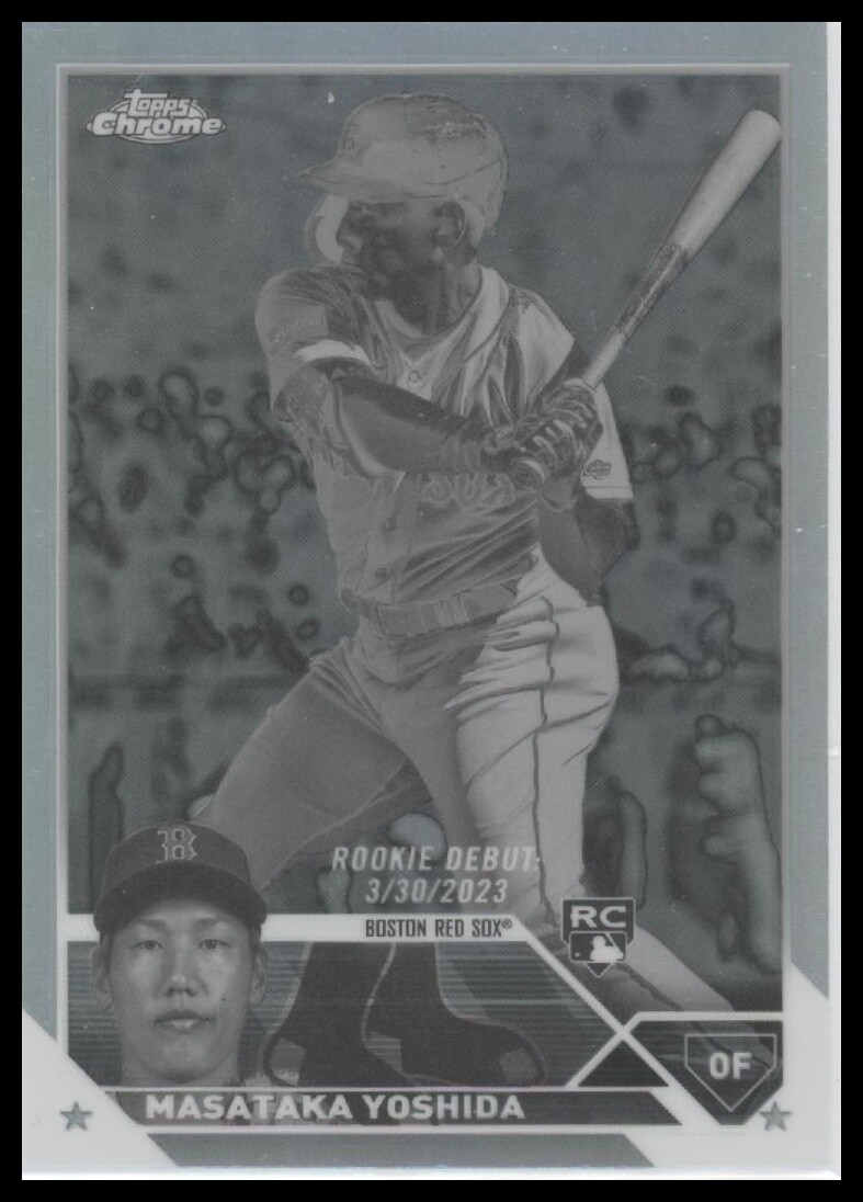 2023 Topps Chrome Update #USC174 Masataka Yoshida Negative
