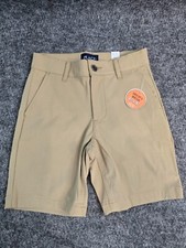The Childrens Place Stretch Chino Shorts Size 6 Tan Brown