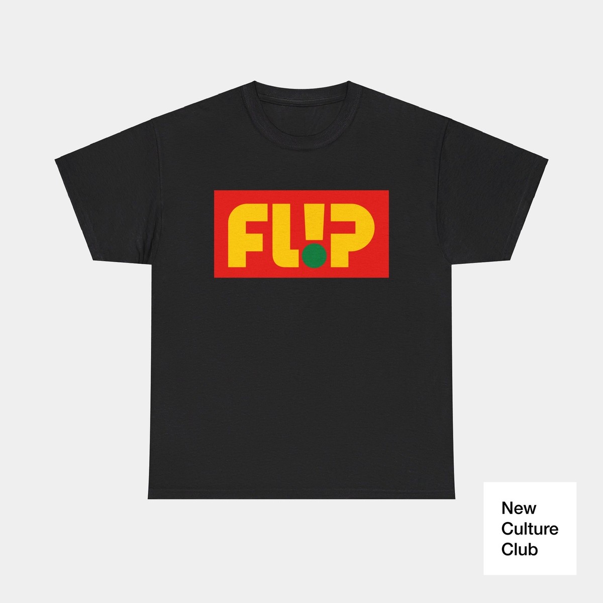 Flip Skateboards Skate Classic 90s Block Design T Shirt Colors Red 