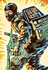 Firefly "G.I. Joe" Original Pop Art Print - 13 x 19 Poster