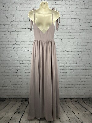 bridesmaid dresses magazine A-Line Spaghetti Straps Floor-Length Light Purple Bridesmaid Dress US14 / Custom Color main image 0