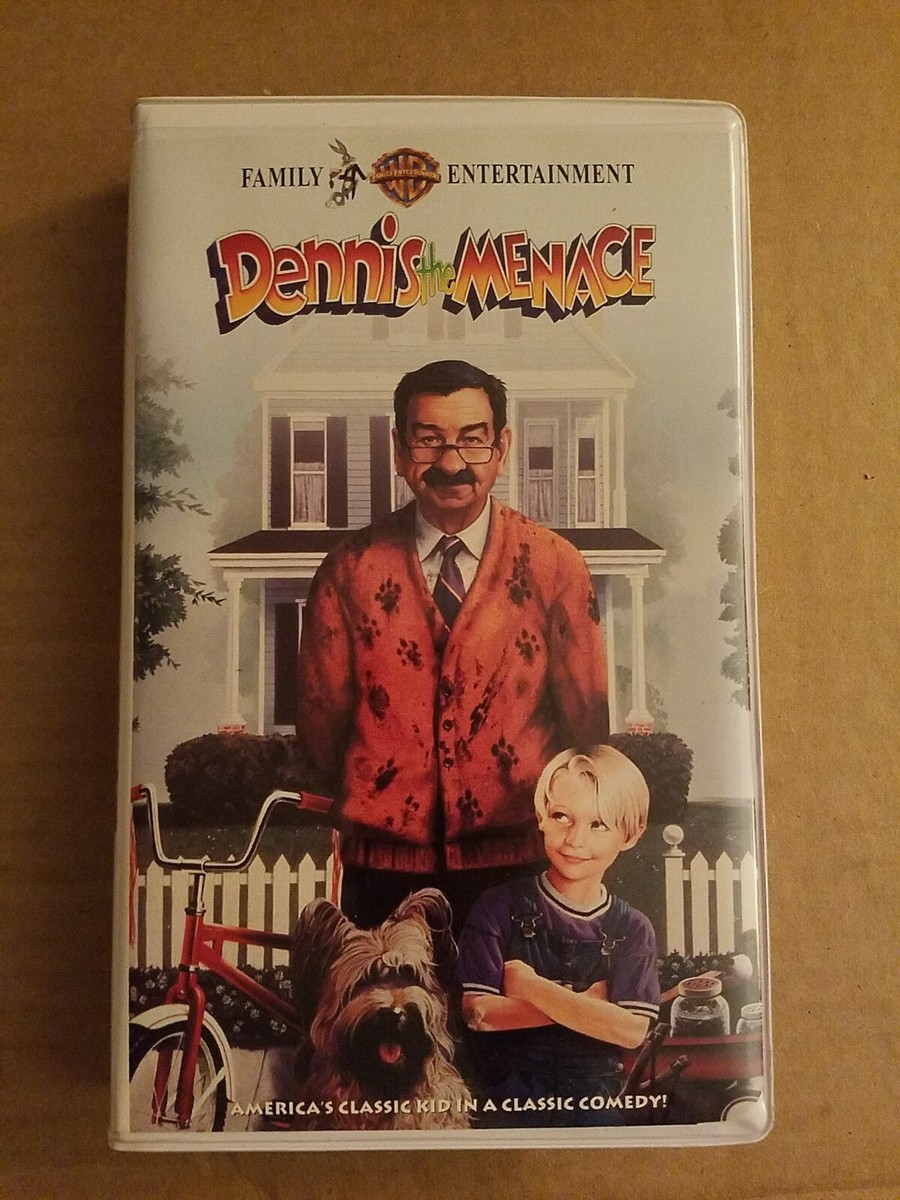 Dennis the Menace (VHS 1993) 17000. Walter Matthau, Christopher