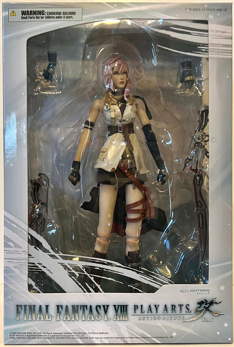 Final Fantasy XIII Play Arts Kai Action Figure LIGHTNING Square 