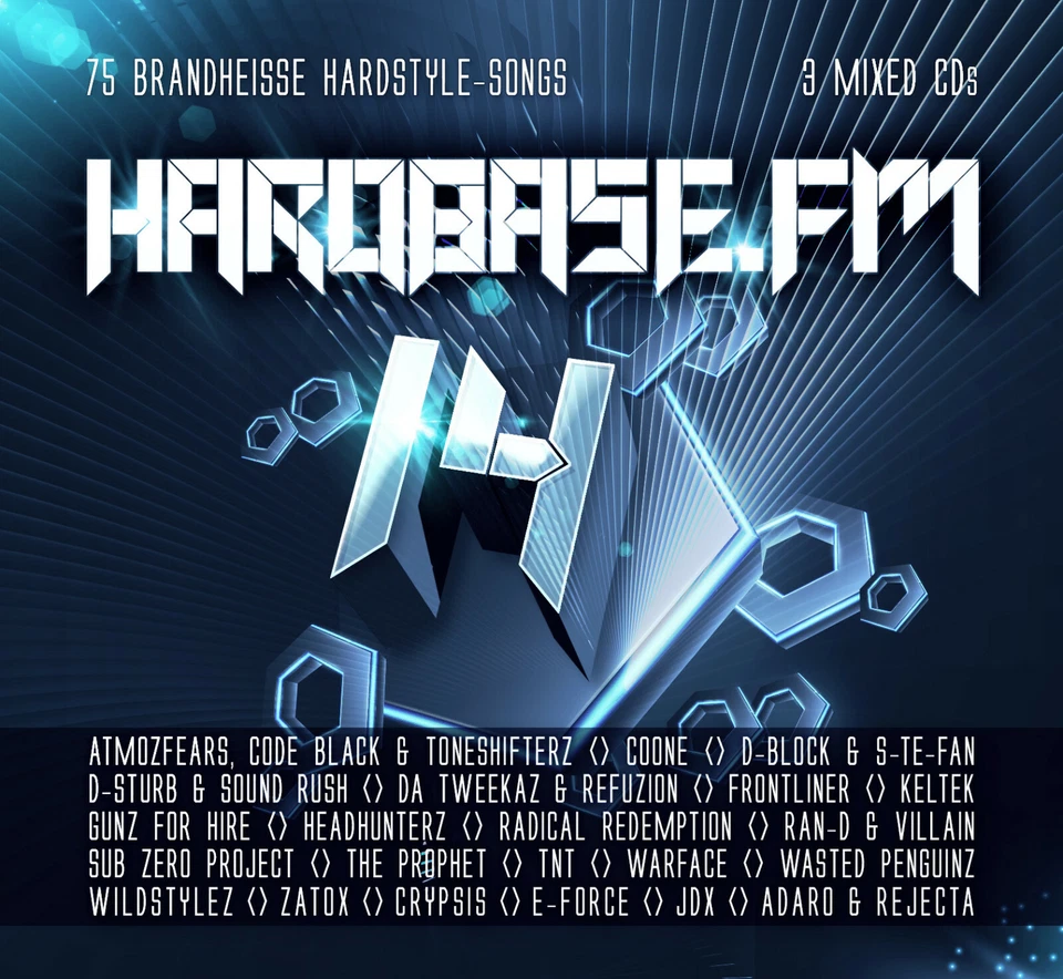 CD HardBase.FM Vol. 14 von Various Artists 3CDs