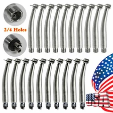 1-10 E-generator Dental LED Fiber Optic High Speed Handpiece 2/4 Holes for NSK