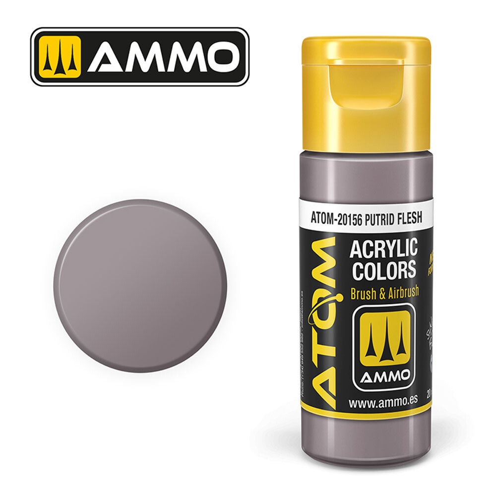 ATOM COLOR Putrid Flesh 20ml Model Paint Ammo by Mig 20156
