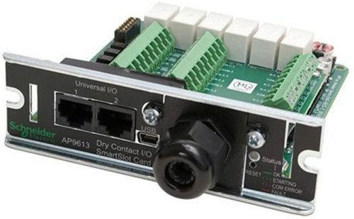 Schneider Electric Dry Contact I O SmartSlot Card AP9613 EBay