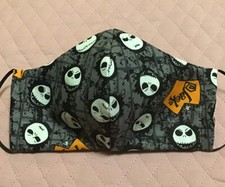 Night Before Christmas Handmade Face Mask Washable Reusable w/ Pocket For Filter