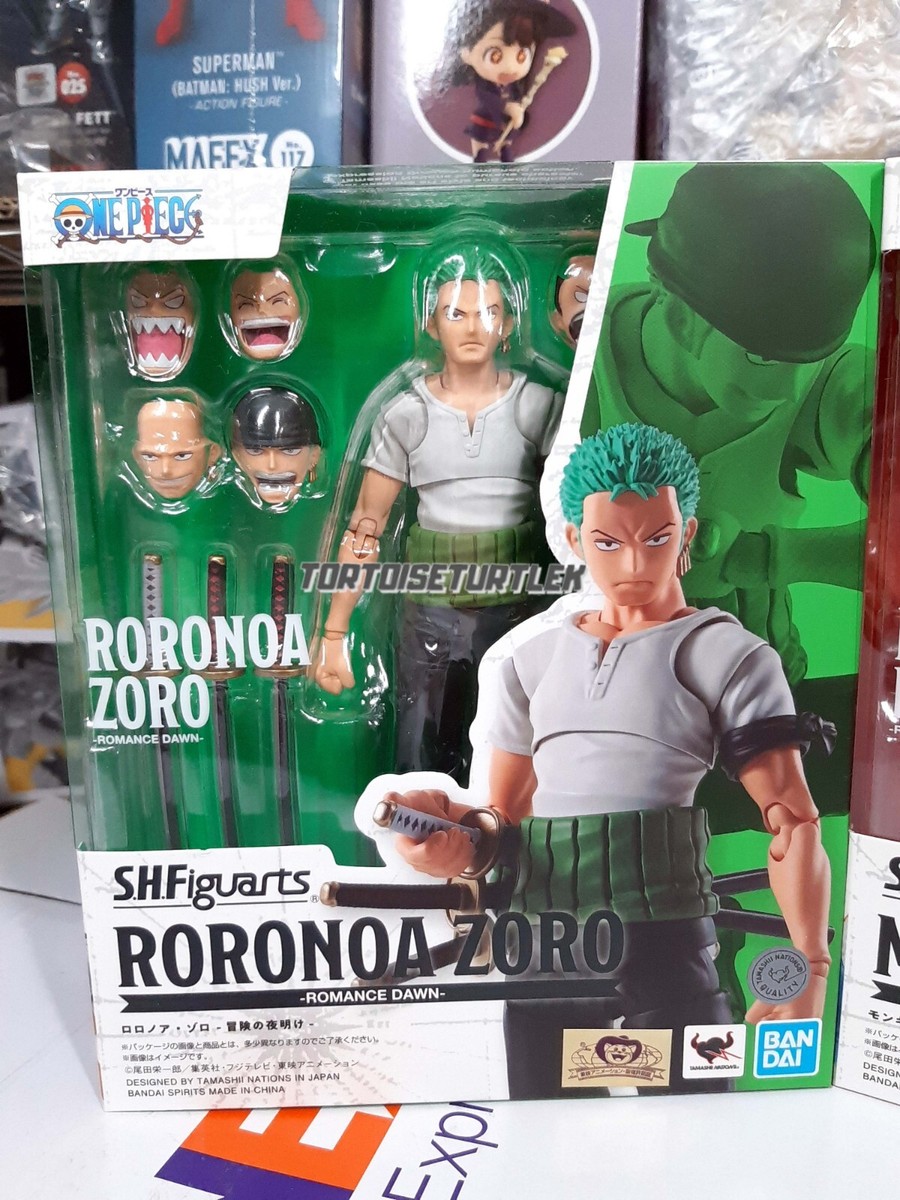 S.H.Figuarts Luffy Zoro Romance Dawn One Piece Set of 2 6