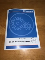 Husqvarna 550XP Mark II, 550 XP G Chainsaw Illustrated Parts Diagram List Manual
