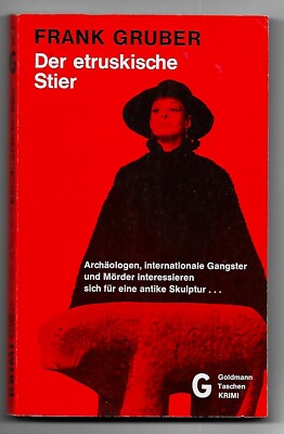 Frank Gruber  Rote Krimi-Taschenbuch Der etruskische Stier von 1969 Top