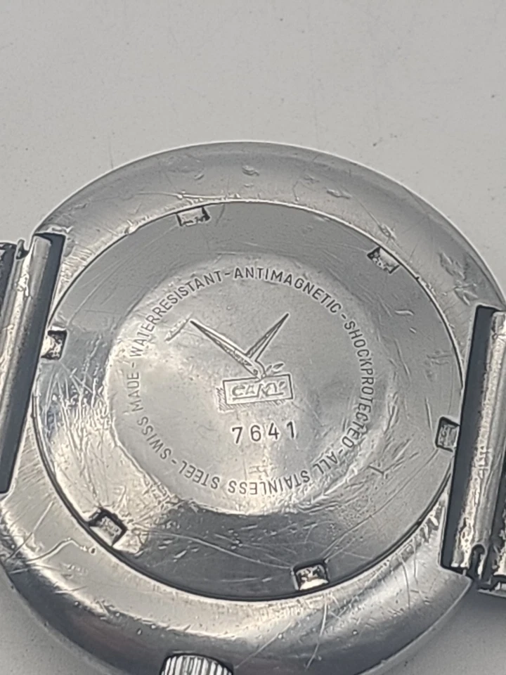 CAMY GENEVA AUTOMÁTICO Sea Club vintage 7441 SUIZO HOMBRE reparado Foto 4 de 4